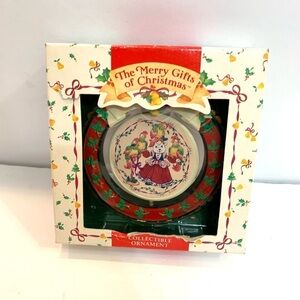 Vtg Kmart 1993 The Merry Gifts Of Christmas Ornament Four Calling Birds EUC